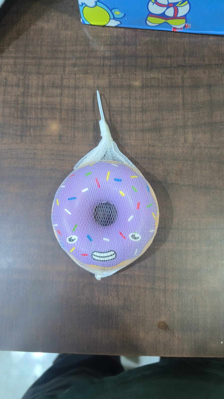 Purple Donut Squishy Toy