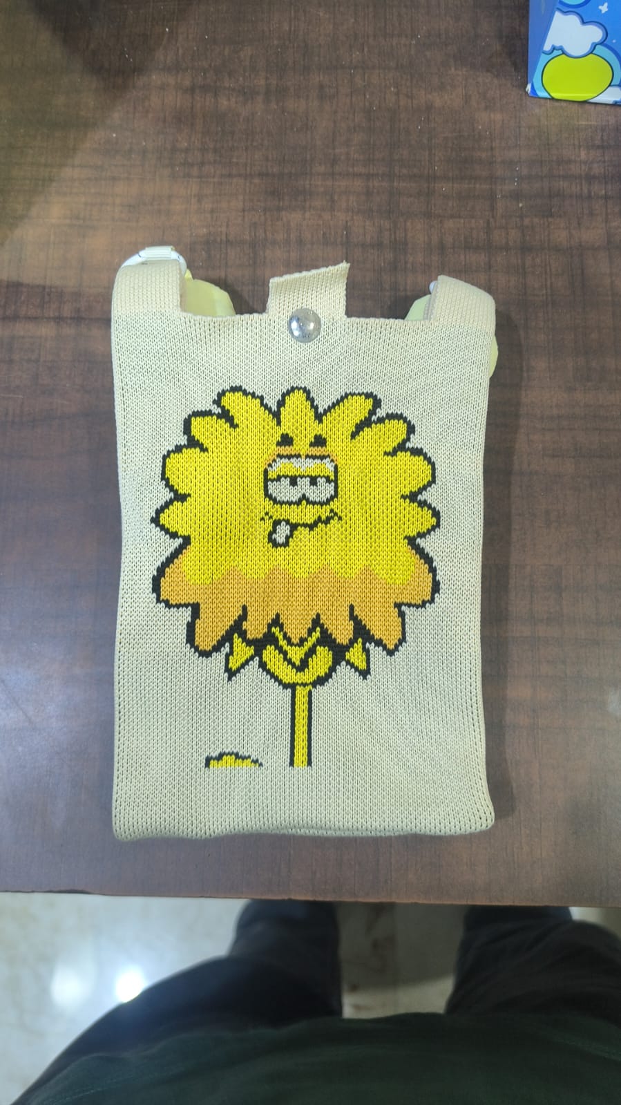 Cute Knitted Character Pouch